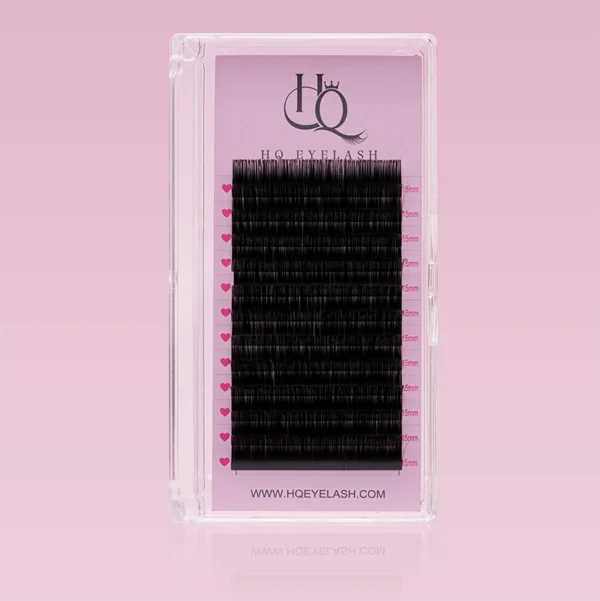 Wholesale lash extensions D curl 0.03MM Cashmere Eyelash Extension 12 rows